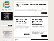 Tablet Screenshot of edicionarte.com